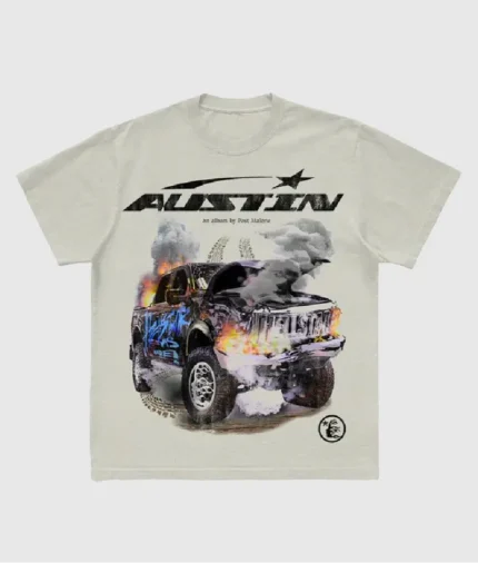 Hellstar Studios X Post Malone Austin T-Shirt